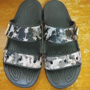 Never Worn Crocs 2 strap sandals